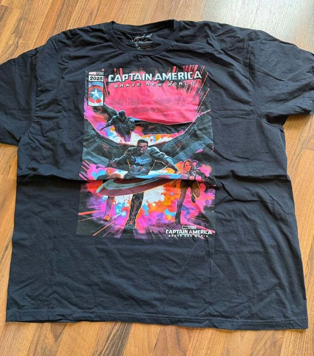 Marvel Captain America: Brave New World Graphic T-Shirt